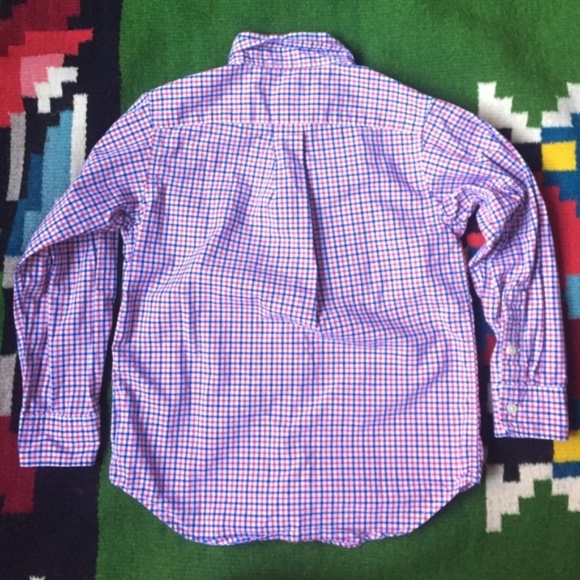 SALE Polo Plaid Button Down Boys - Picture 3 of 5